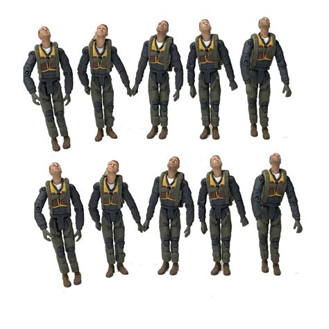 10pcs 21st Century Toys 118 The Ultimate Soldier Wwii Us Action