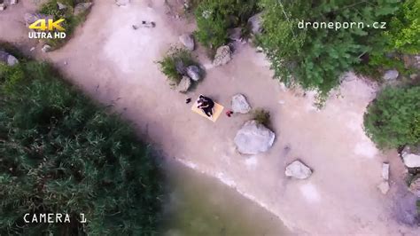 Nude Beach Sex Voyeurs Video Taken By A Drone