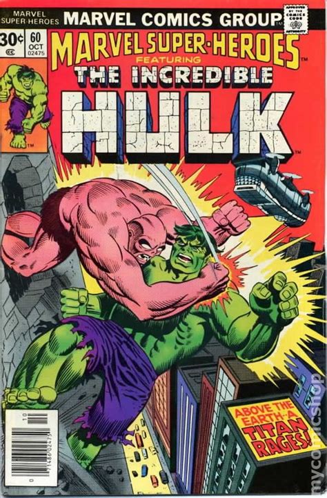 Marvel Super Heroes 1967 1st Series Comic Books 1970 1979