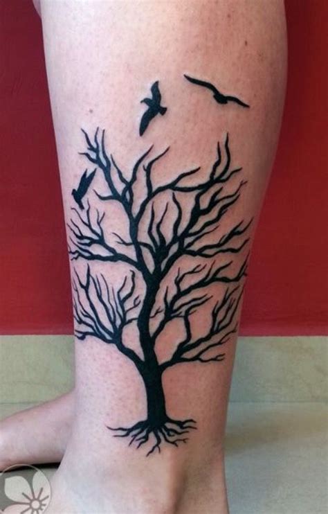 Birds In A Tree Tree Tattoo Designs Tattoos Tree Tattoo Small