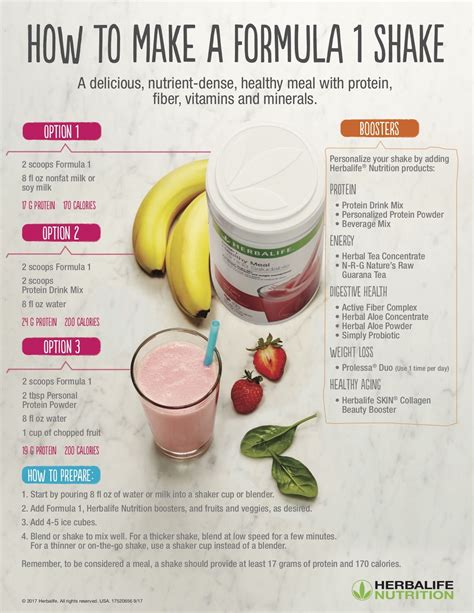 How To Make A Herbalife Formula 1 Shake For A Healthy Meal Replacement And Nutrition Visit Our