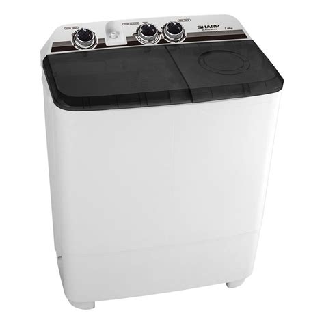 All the latest models and great deals on washing machines are on currys with next day delivery. Sharp Semi Auto Washing Machine ES-T75X-WN - Esquire ...