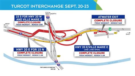 Montreal road closures for the weekend of Sept. 21-22 | CTV News
