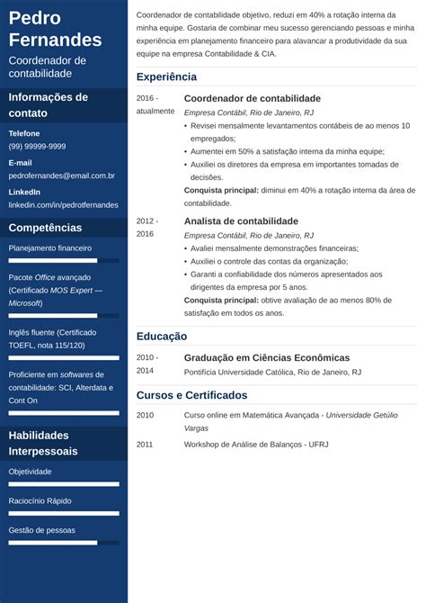 O currículo em pdf também está protegido de mudanças, ou seja, o profissional que ler o documento não vai poder, sem querer, mudar usando o criador de currículos da zety você pode criar o curriculum vitae online e baixar o currículo pronto em.doc e em.pdf. Curriculo Vite Em Português - Curriculum Vitae Em Ingles ...