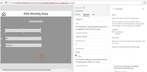 Solved Check If Email Exist In O365 In Powerapps Power Platform Community