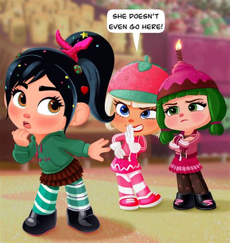 Vanellope Taffyta Candlehead Careless Whispers By