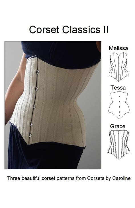 Corset Classics Ii A Selection Of Patterns From Corsets By Caroline