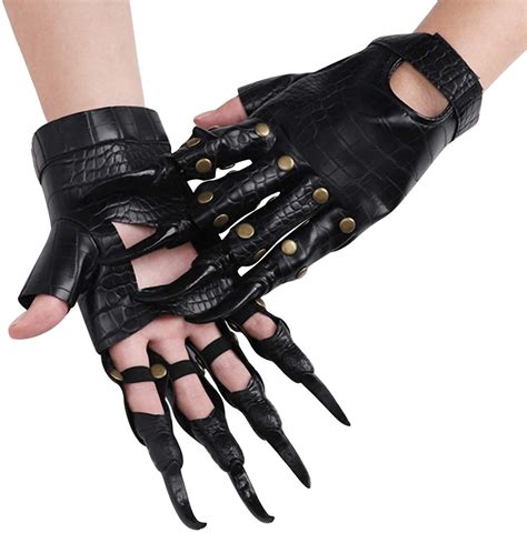 Halloween Costume Claw Gloves Werewolf Gloves Halloween Paw Gloves Cosplay Party Props Dress Up