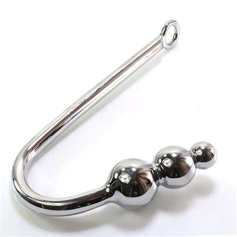 anal rope hook stainless steel 1 ball and 3 ball anus butt dildo sex toy for women ebay