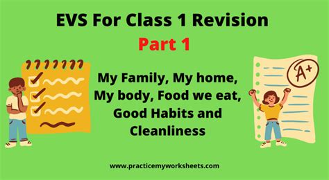 Evs For Class 1 Revision Part 1