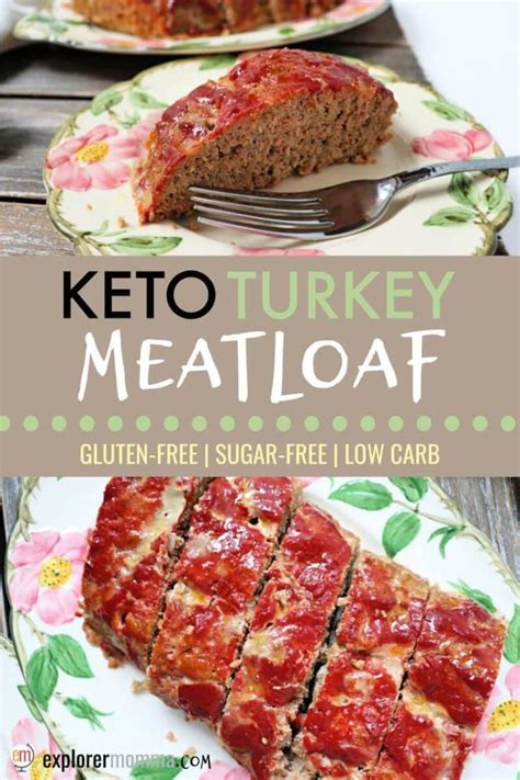 Best Low Carb Keto Turkey Meatloaf Recipe Low Carb Meal Plan