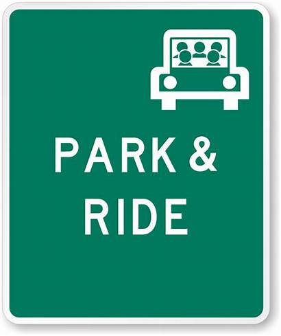 Ride Park Left Sign Signs Parking Arrow