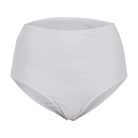 Bademode Lilly High Panties Uni In Weiss White Chf 795 Für Frauen