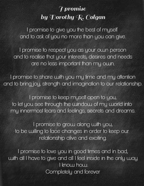If you want a ceremony style that not listed here, your officiant will be glad to design it for you. I-Promise-reading.gif 612×792 pixels | Wedding vows to husband, Wedding ceremony script, Wedding ...