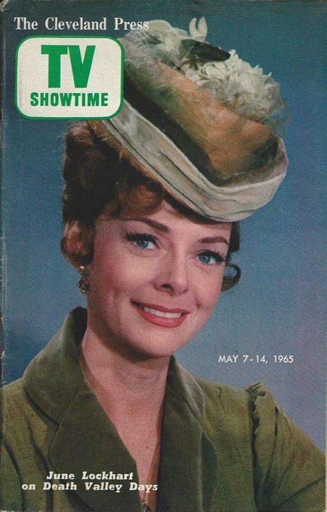 June Lockhart Cleveland Press Tv Showtime Guide