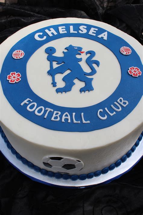 Grooms Cake Chelsea Football Club Buttercream Cake And Fondant