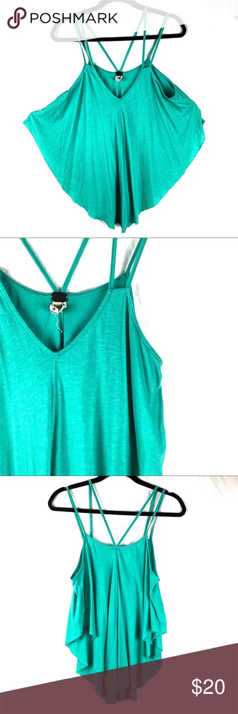 We The Free Tank This Is An Adorable Turquoise Tank That Is Loosely