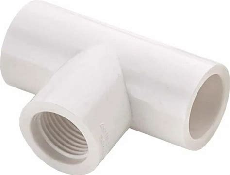 Marcos Upvc Plain Threaded Tee Size Inch At Rs Piece In Rajkot Id
