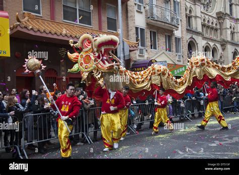 Dragon Dancers Are A Highlight Of The Chinese New Year Parade In