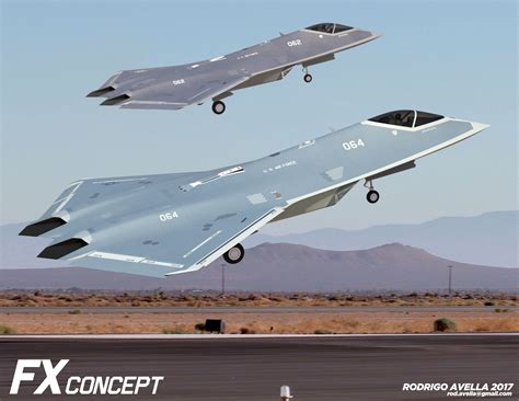 Fx Sixth Generation Concept Fighter Aircraft On Behance Fighter