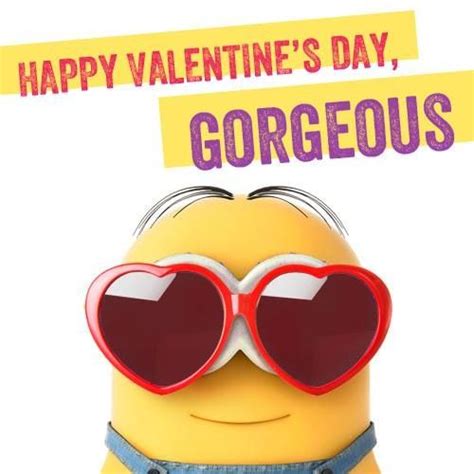 Minion Valentines Happy Valentine Minions Happy Valentines Day