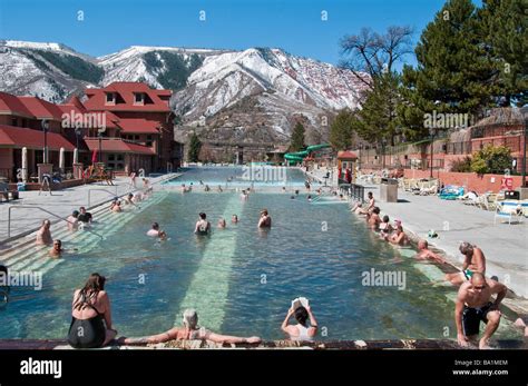 Glenwood Hot Springs Pool Hi Res Stock Photography And Images Alamy