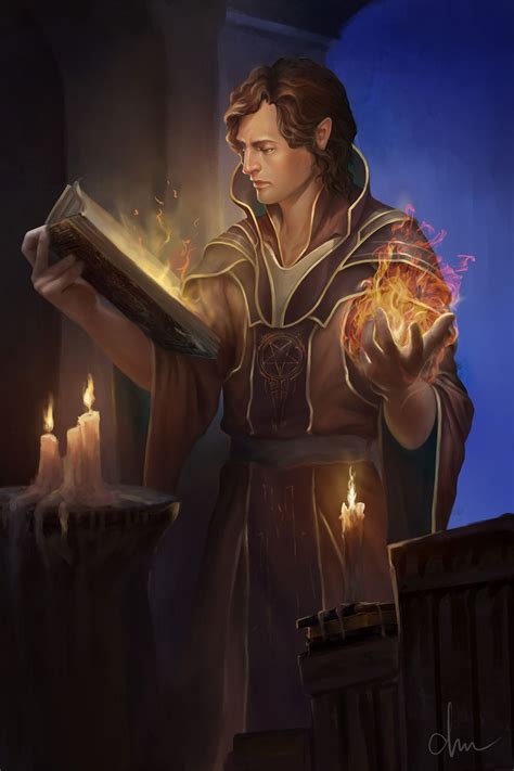 Warlock Dai Nguyen Dungeons And Dragons Characters Fantasy Wizard