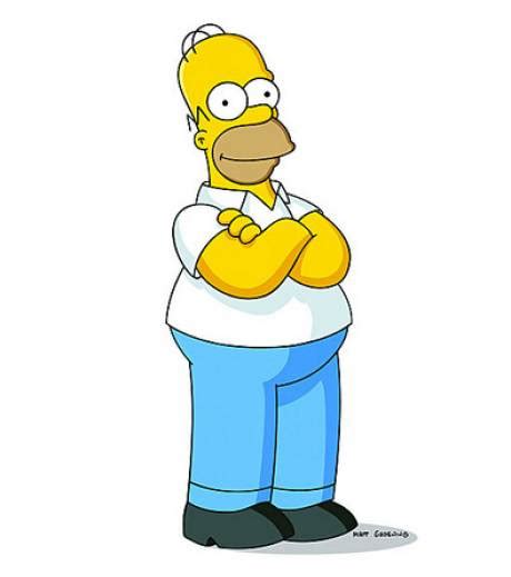 Homer Simpson Sacré Meilleur Personnage Télé