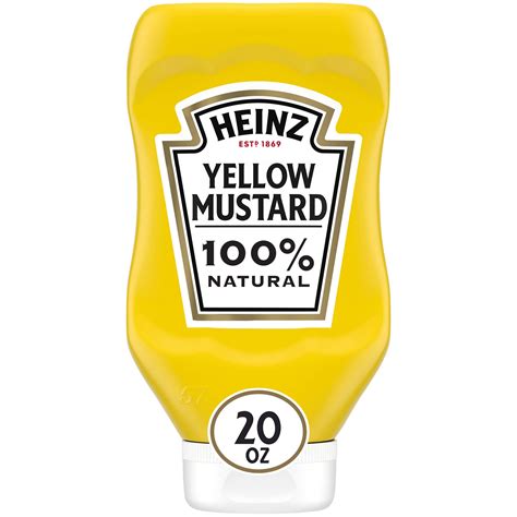 Buy Heinz Yellow Mustard 20 Ounce Online At Desertcartuae