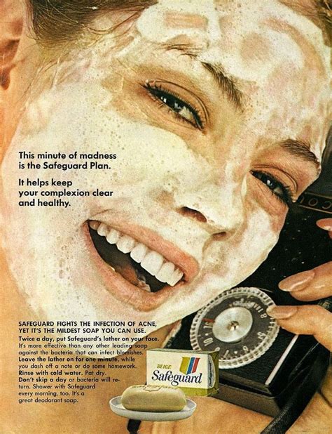 Vintage Magazine Ad For Safeguard Soap Ca 1960s Vintage Beauty Ads