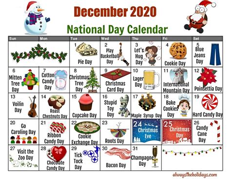 Catch Printable List Of 2021 National Days Best Calendar Example Riset