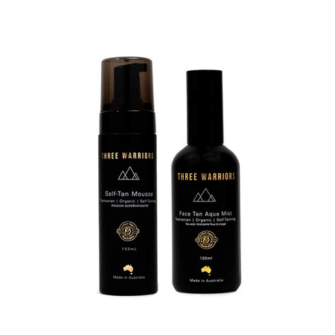 Full Face And Body Tan Natural Tanning Three Warriors Nourished
