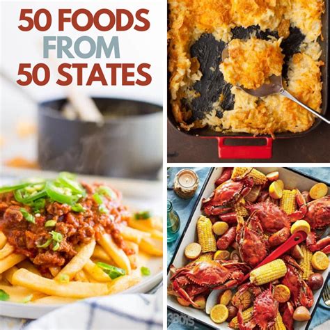 Popular And Tasty 50 Foods From 50 States