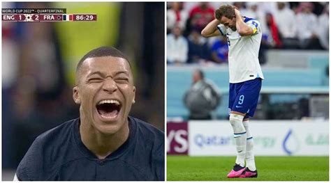 Watch Kylian Mbappe Bursts Into Laughter After Harry Kane Misses Penalty For England Indian