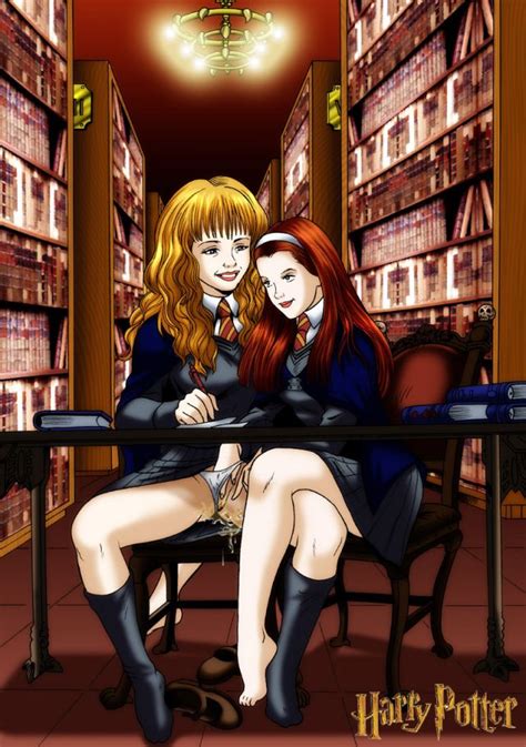 Harry Potter Lesbians Ginny Weasley And Hermione Granger001