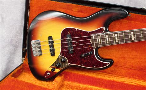 Fender Jazz 1966 Sunburst Bass For Sale Andy Baxter Bass And Guitars Ltd