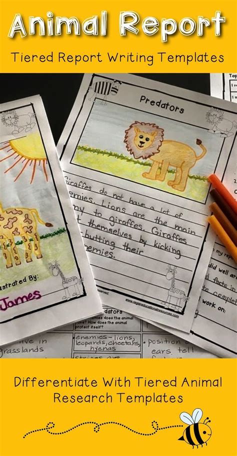 Animal Reports Are Fun Informative Writing Activities For Kids