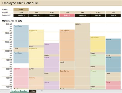 Find and compare best free production scheduling software. 6 Free Production Shift Schedule Templates in MS Word and ...