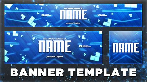 Sick Youtube Banner Template Psd Photoshop Cc Cs6 Free In Banner