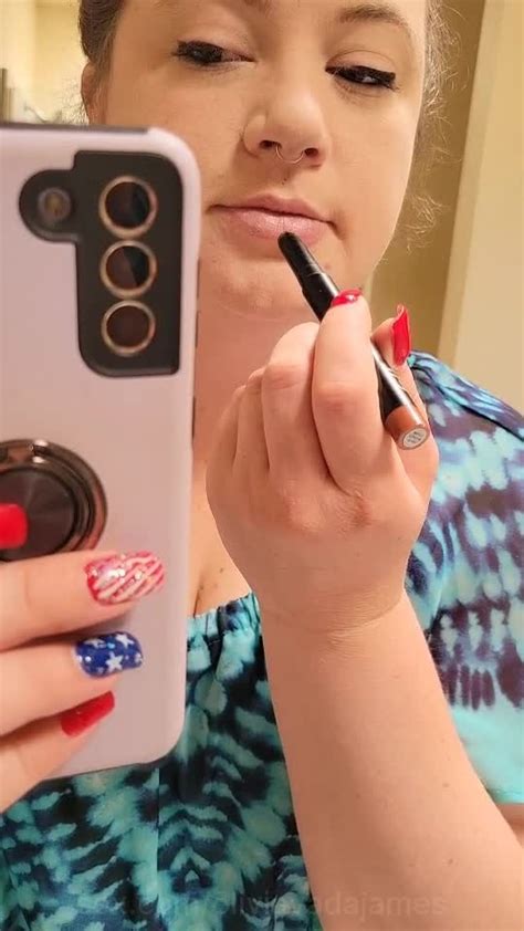 Oliviavadajames Lipstick Application Lips Lipstick Solo Amateur