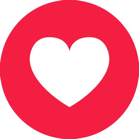 Facebook Heart Vector Images Icon Sign And Symbols