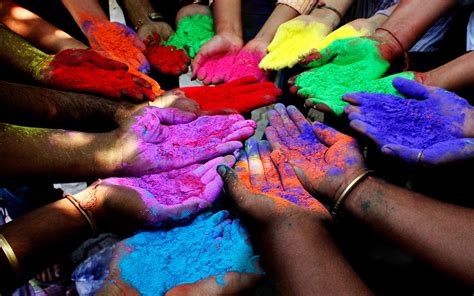 Assorted Colored Powders Holi Colorful Hd Wallpaper Wallpaper Flare