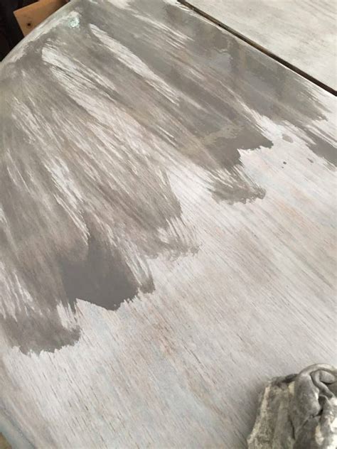 The Easy Way To Create A Weathered Wood Stain On Furniture