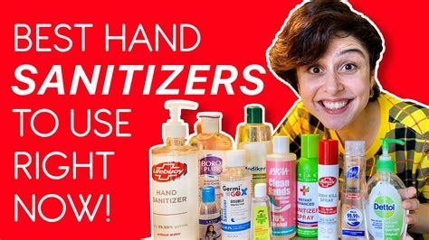 The Best Sanitizers To Use Right Now Youtube