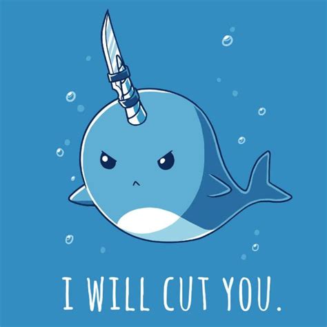 Knifey The Narwhal Cute Narwhal Narwhal Drawing Cute Cartoon Wallpapers