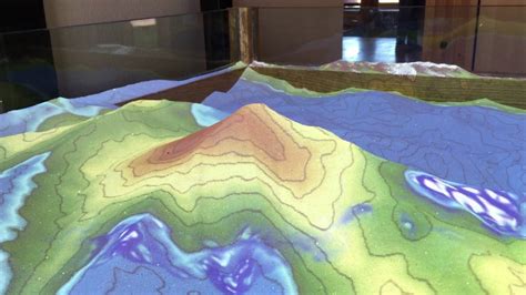 Interactive Topo Sand Map At Lassen Volcanic Np Youtube
