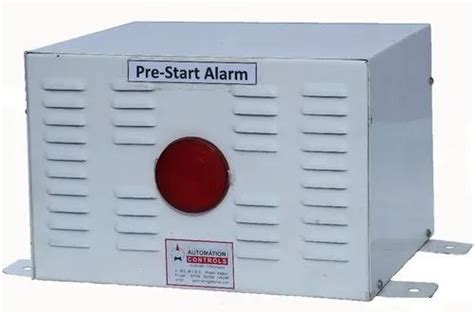 Audio Visual Alarm Pre Start Alarm System Manufacturer From Nagpur