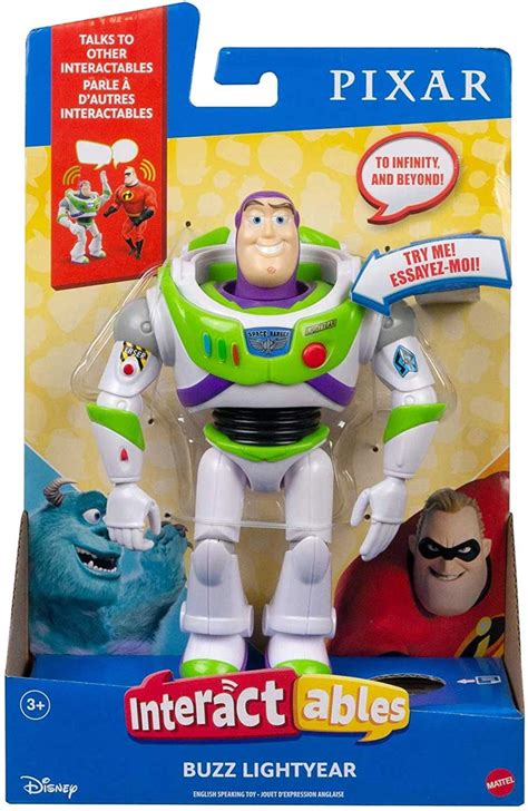 Disney Pixar Toy Story 4 Interactables Buzz Lightyear Action Figure