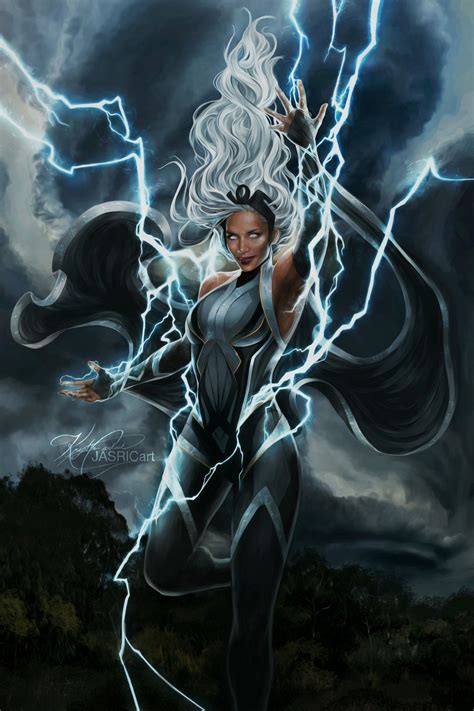 storm by jasric arte da marvel heróis marvel tempestade xmen