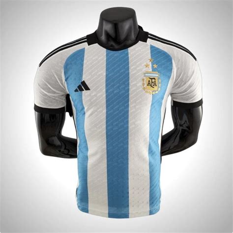 Camisa Argentina Copa Do Mundo 2022 Jogador Futcamisa
